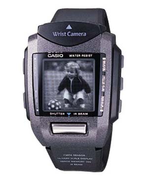 Casio wrist 2024 camera watch